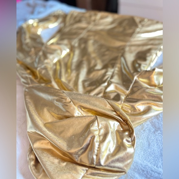 Sport Goddess Alert!Luxurious Brand New Sport Gold Jacket Made in Italy Size L - Picture 7 of 16